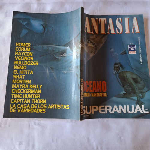 Fantasia Superanual N° 43 - Febrero 1994 - Editorial Columba (Usado)