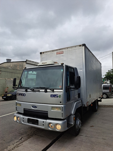 Ford Cargo 815 E Unico Dono Baixo Km Ano 10 Com Bau