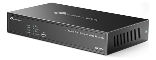 Nvr Tp-link Vigi 4 Canal Poe+ Network Video Recorde 4mp 4khd