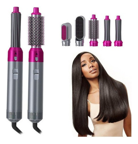 5 Es 1 Cepillo Secador De Pelo Para Peinado De Mujer Kits