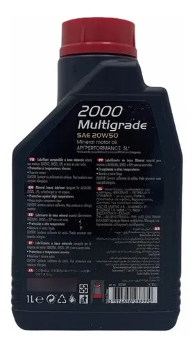 Aceite Motul Mineral 20w50