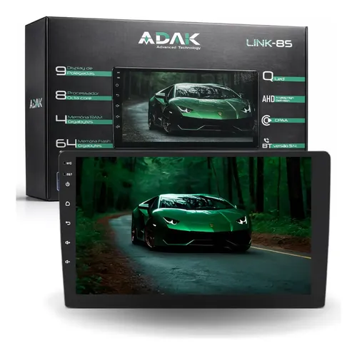 Multimidia Adak 9 Polegada 4ram+64gb Octacore Qled | Parcelamento