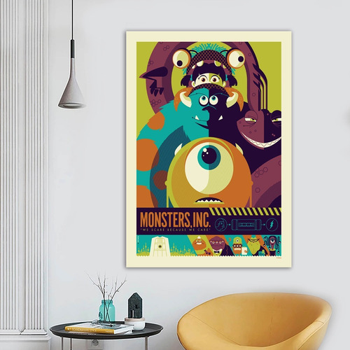 Cuadro Decorativo Canvas Tipo Poster Películas, Series Y Mas