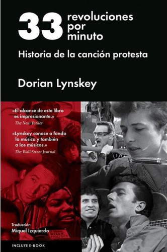33 Revoluciones por minuto., de Lynskey, Dorian. Editorial Malpaso, tapa dura en español, 2016