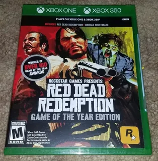 Red Dead Redemption Gotye Xbox 360 / One Nuevo Blakhelmet E