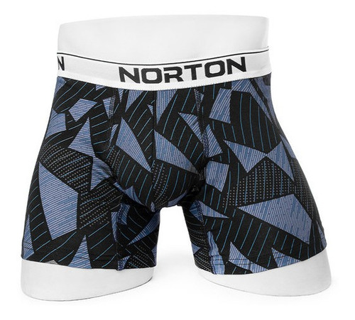 Boxer Jersey Full Lycra Norton Jacone Negro