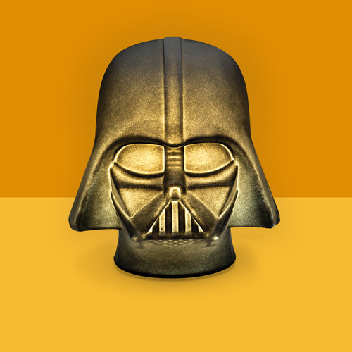 Luminária Abajur 3d Grande Darth Vader Star Wars Oficial