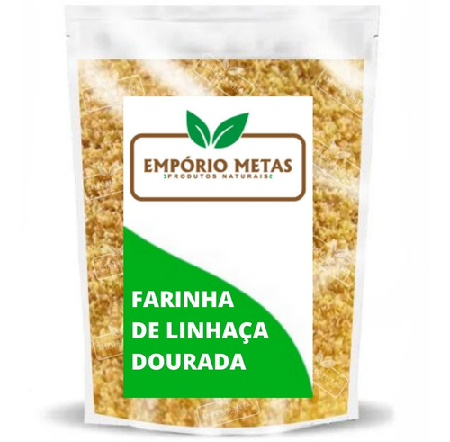 Farinha De Linhaça Dourada - Natural - 1kg