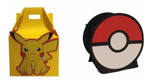 Cajas Temáticas  Pikachu Mesa De Dulces  10 Pzs