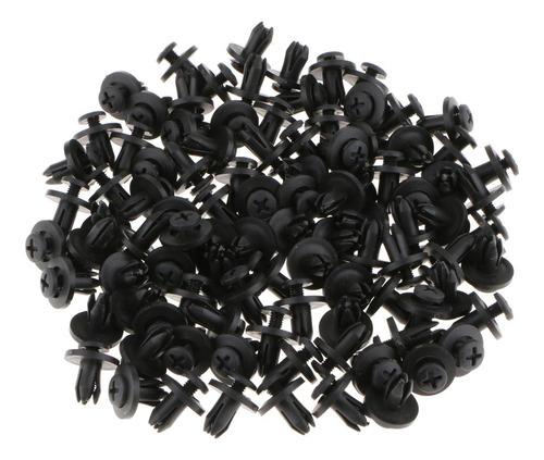 100 Piezas De 6 Mm De Diámetro Del Tornillo Del Panel De