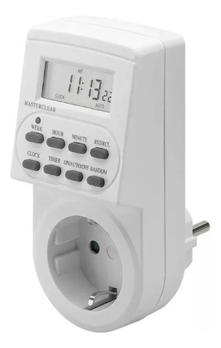 Timmer Timer Temporizador Digital Schuko