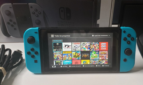 Nintendo Switch Flasehada 15 Juegazos Docking Sd 64 Gb Garan (Usado)