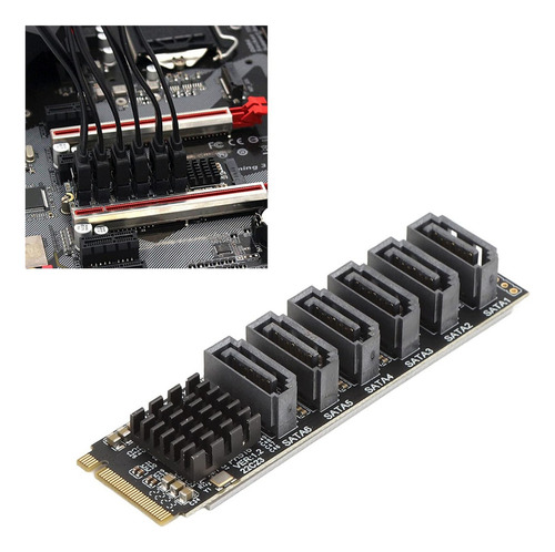 Placa Adaptadora M.2 Para Sata3.0, Pcb 6gbps De Alta Velocid