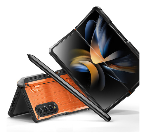 Funda De Teléfono Con Soporte Para Galaxy Z Fold3, 4, 5
