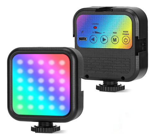 Luz De Relleno Portatil Led+rgb Para Fotografía/videoselfie