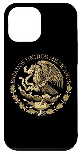 Funda Para iPhone 14 Pro Max, Bandera De México, Escudo De A