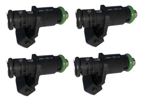 4pcs 5wy-2817a 9301n07824 Bico Injetor Para Peugeot 405 Kia