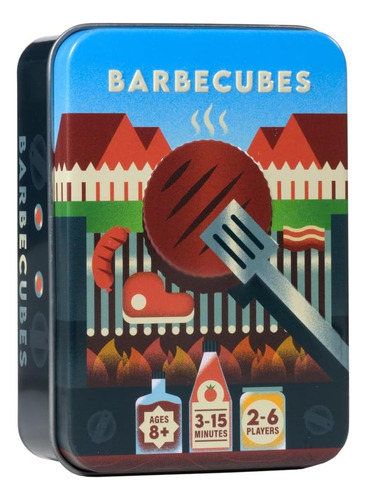 Juego De Mesa Barbecubes Tinderblox Alley Cat Games Inglés