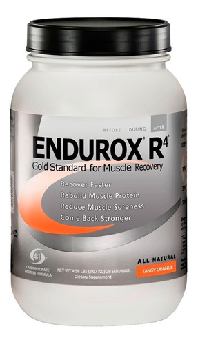 Endurox R4 2.1kg Pacific Health [selecione Sabor] Sabor Laranja