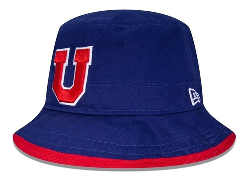 Imagen 3 de 5 de Gorro Bucket Universidad De Chile Negro Original New Era