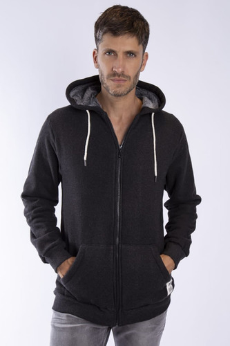 Campera De Algodon Con Piel Interna Para Hombre