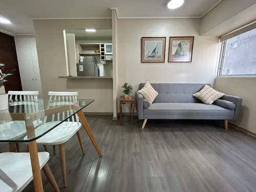 Arriendo Depto Amoblado Irarrazaval 1d+1b+1est+1bd