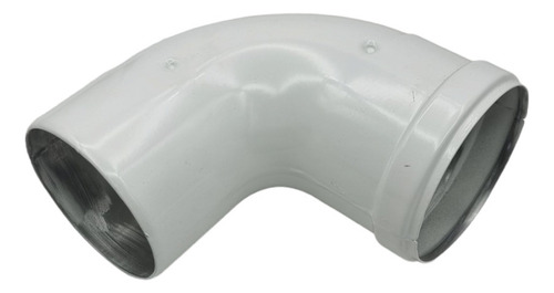 Codo De 90° Para Tiro Forzado Mademsa Ducto 80 Mm