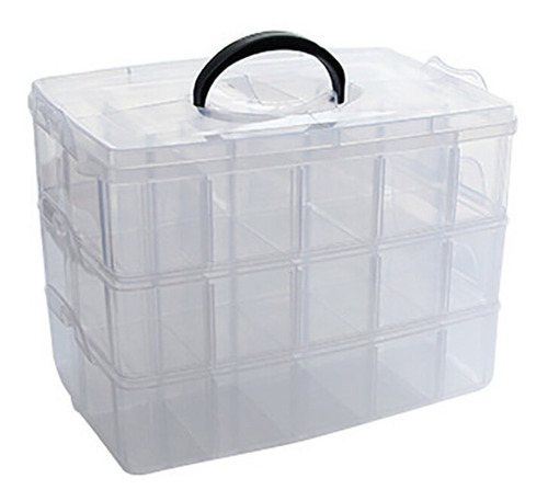 Caja Organizadora Organizador Con Separadores 24.5x16.5x18cm