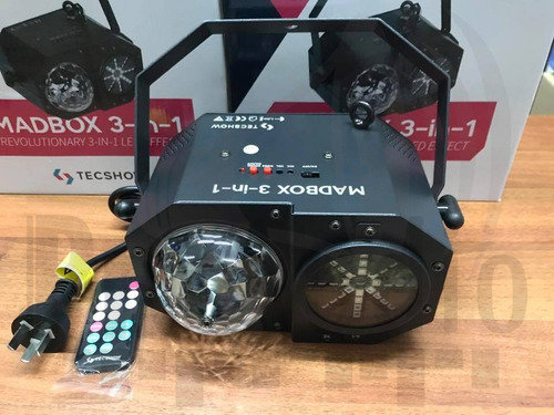 Efecto De Led Y Láser Tecshow Madbox 3 En 1 Luces Led Dj