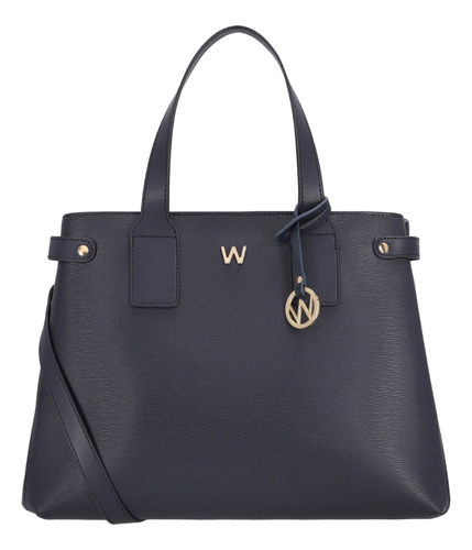 Bolsa Satchel Para Mujer Westies Azul Marino Hbquinary22we