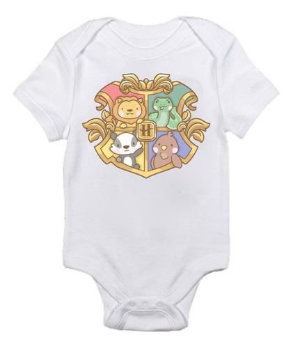 Pañalero Bebé Harry Potter Hp Mago Hogwarts Escudo #10 Eg