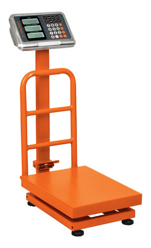 Báscula Con Plataforma Truper Bas-100pla Plegable 100kg Color Naranja oscuro