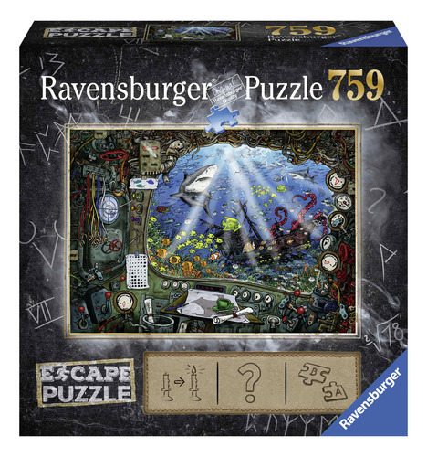 Ravensburger Escape Puzzle Submarine 759 Piezas