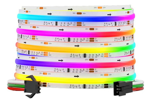 Cinta Led Cob Rgb Direccionable Inteligente Spi Rgbic Ws2811