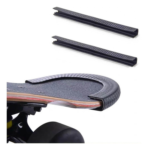 Iwonder Protector De Tabla De Skate 30cm Caucho Negro
