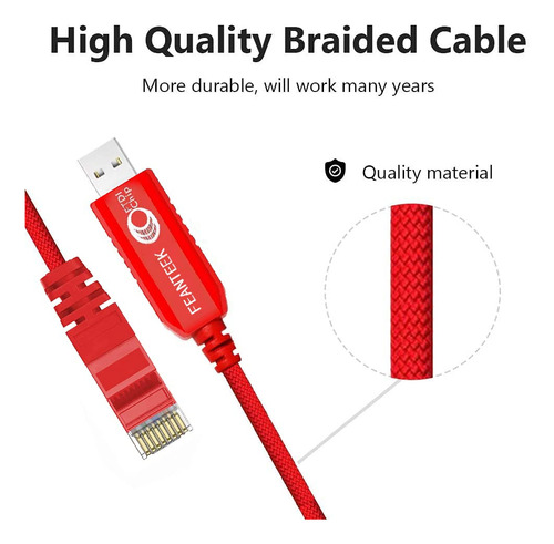 Cable Usb A Rj45 Skywatcher Y Orion Mount Eqmod Ascom Goto C