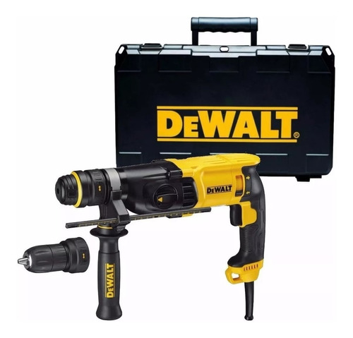 Martillo Rotopercutor Demoledor Dewalt D25134k 3.0j 800w Rex