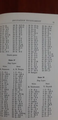 Torneo De Ajedrez Londres 1900 (Usado)