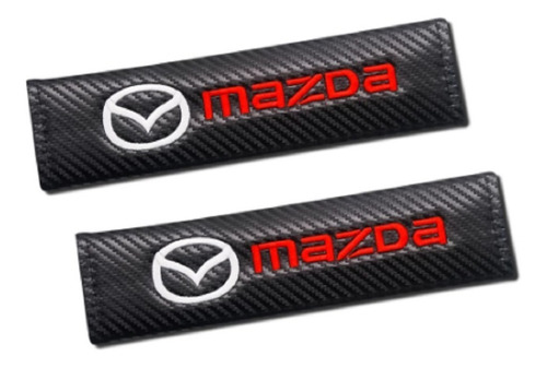 Funda O Cubre Cinturón De Seguridad Logo Mazda