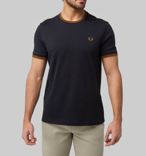 Playera Fred Perry Ringer Twin Tipped