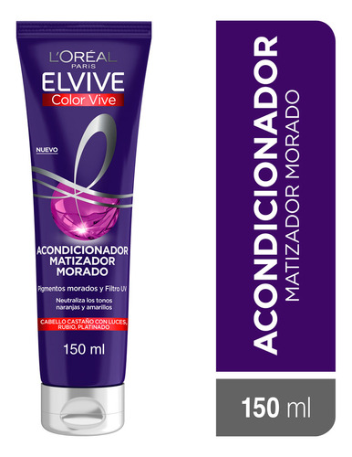  Acondicionador Matizador Elvive Purple L'oréal Paris - 150ml
