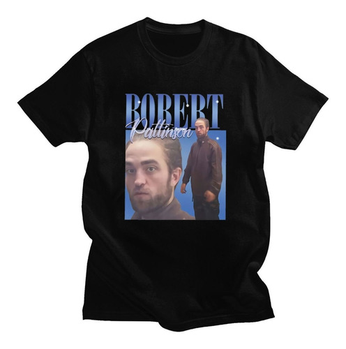 Polera Extragrande De Manga Corta Robert Pattinson Standin