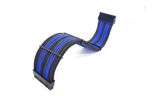 Imagem 1 de 7 de Kit 4 Cabos Extensor Sleeve Tcl 24p + 2pcie +cpu