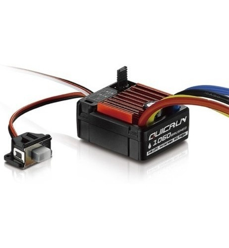 Imagen 1 de 2 de Quicrun 1060 60a 2s-3s Controlador De Motor Brushed 1/10