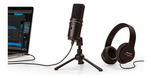 Zoom Zum-2 Kit Completo Usb Para Podcast Preto | Parcelamento sem