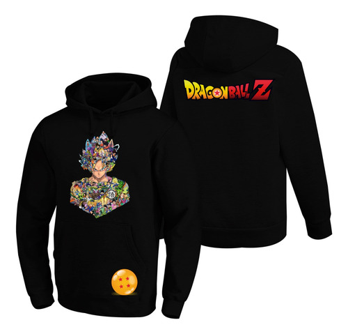 Sudadera Dragon Ball Dragon Ball Z Gt Collage Goku (clasica)