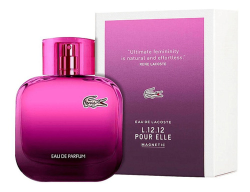 Lacoste Magnetic Pour Femme Edp 45ml Silk Perfumes Oferta