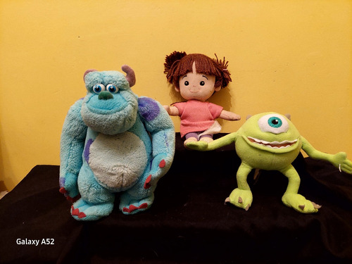 Boo Mike Sully Peluche Monsters Inc Disney Pixar Vintage