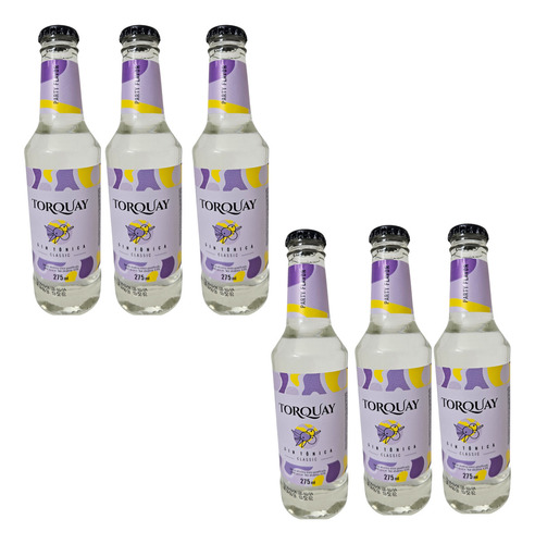 Gin Tônica Torquay Clássico Drink Pack Com 6 Long Neck 275ml