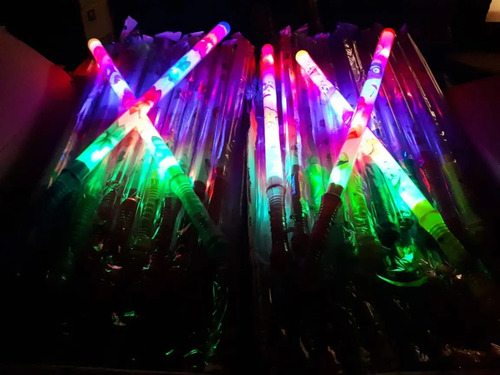 Varita Espada Luminosa Infantil Cotillón Luz Led